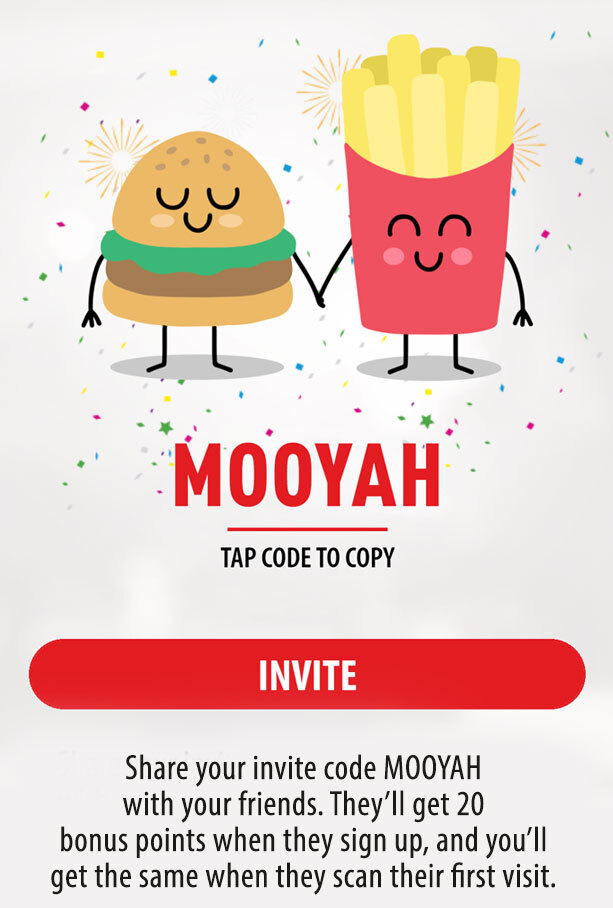 MOOYAH coupons on the Rewards App MOOYAH Burgers, Fries and Shakes